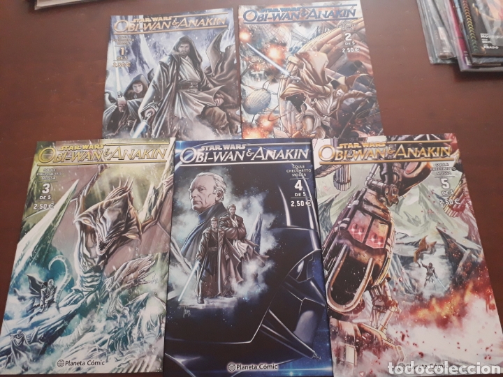C&oacute;mics: Star Wars. Obi-wan & Anakin. 5 n&uacute;meros. &iexcl; Completa! - Foto 1