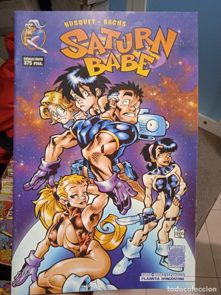 Comics : Saturn babe n&uacute;mero &uacute;nico planeta