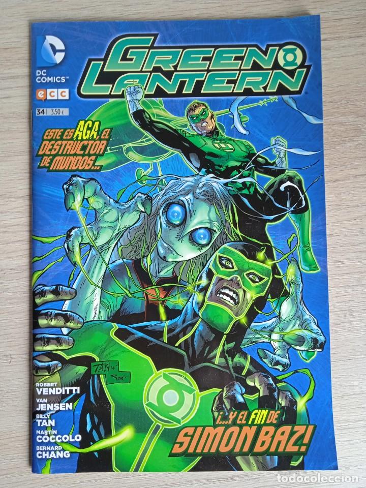 C&oacute;mics: GREEN LANTERN 34 (GRAPA) - VENDITTI, JENSEN, TAN, COCCOLO, CHANG - ECC - Foto 1