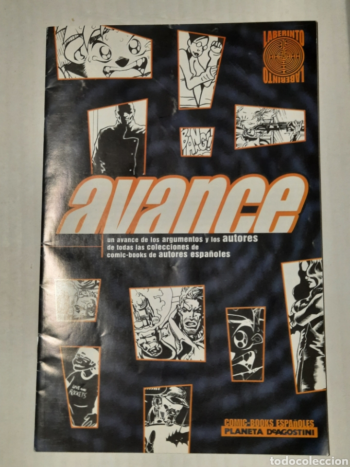 C&oacute;mics: L&Iacute;NEA LABERINTO - AVANCE ARGUMENTOS Y AUTORES - PLANETA DE AGOSTINI 1996