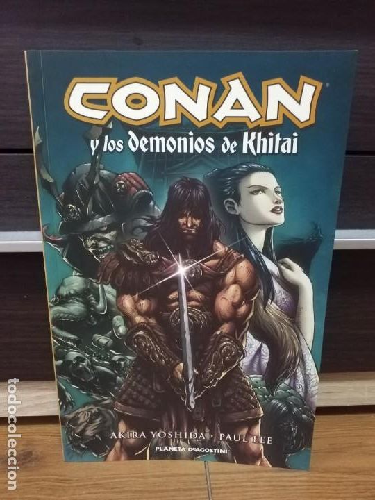 C&oacute;mics: CONAN Y LOS DEMONIOS DE KHITAI PERFECTO ESTADO PLANETA - Foto 1