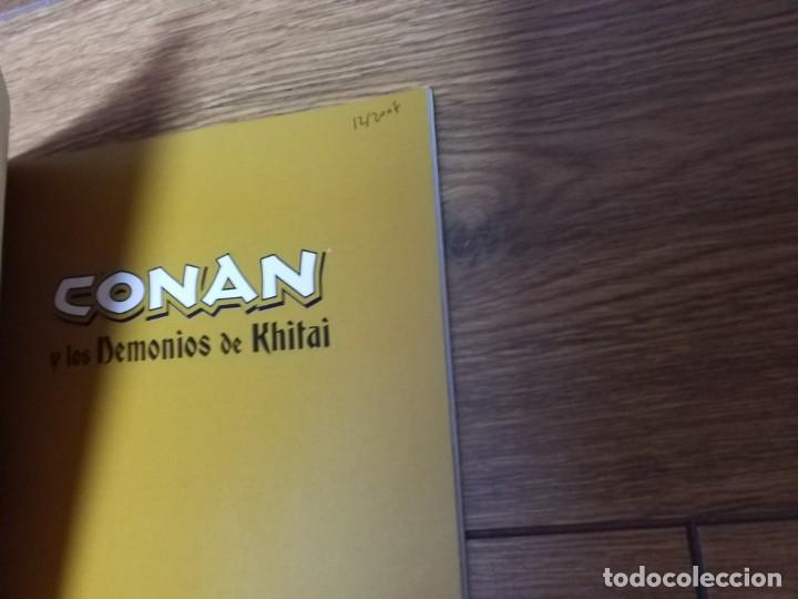 C&oacute;mics: CONAN Y LOS DEMONIOS DE KHITAI PERFECTO ESTADO PLANETA - Foto 4