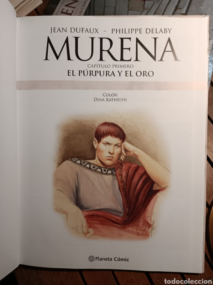 C&oacute;mics: MURENA 1 EL P&Uacute;RPURA Y EL ORO Planeta comic - Foto 2