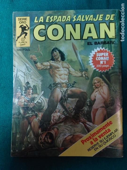C&oacute;mics: Espada Salvaje de Conan N&ordm; 4 serie oro - Foto 2