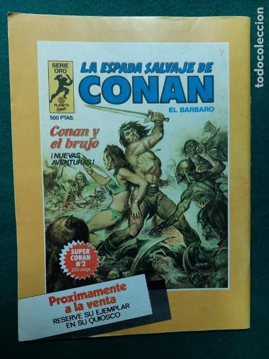 C&oacute;mics: Espada Salvaje de Conan N&ordm; 7 serie oro - Foto 2
