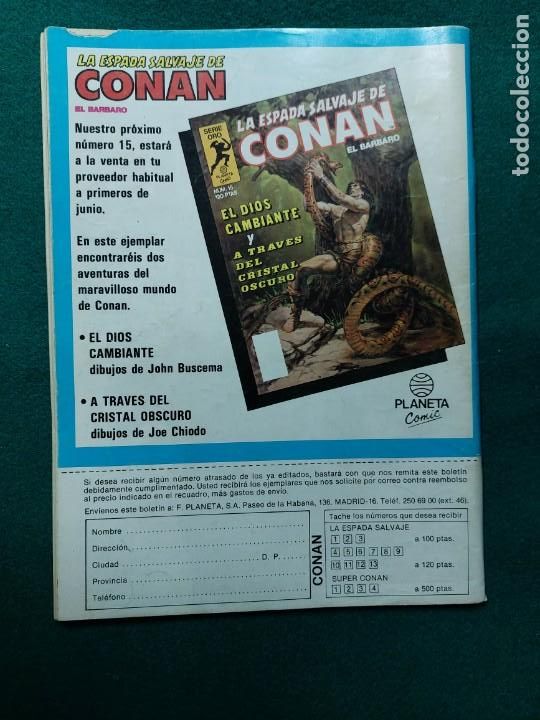C&oacute;mics: Espada Salvaje de Conan N&ordm; 14 serie oro - Foto 2