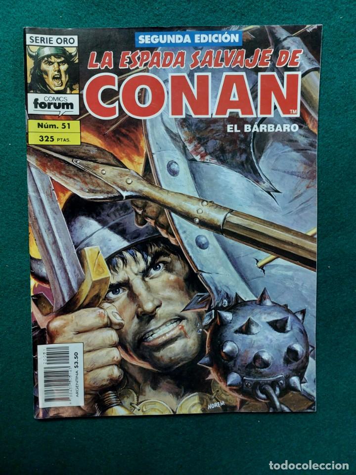 C&oacute;mics: Espada Salvaje de Conan N&ordm; 51 2&ordf; Edici&oacute;n - Foto 1