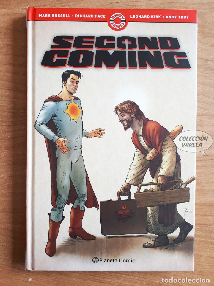 C&oacute;mics: Second coming - Mark Russell y Richard Pace - Carton&eacute; - Planeta - Foto 1