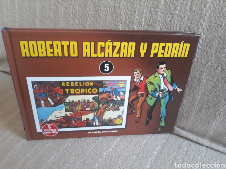 Comics: ROBERTO ALC&Aacute;ZAR Y PEDR&Iacute;N TOMO 5 - 6 AVENTURAS COMPLETAS - PLANETA DEAGOSTINI