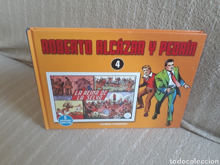 Comics: ROBERTO ALC&Aacute;ZAR Y PEDR&Iacute;N TOMO 4 - 6 AVENTURAS COMPLETAS - PLANETA DEAGOSTINI