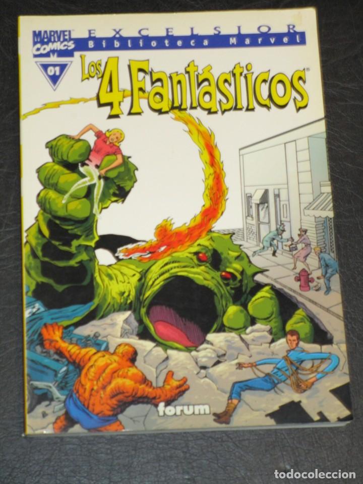 C&oacute;mics: MARVEL COMICS - BIBLIOTECA EXCELSIOR - LOS 4 FANTASTICOS N&ordm; 1 FORUM - Foto 2