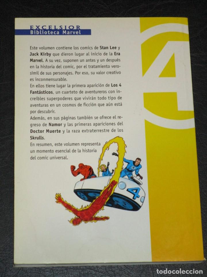 C&oacute;mics: MARVEL COMICS - BIBLIOTECA EXCELSIOR - LOS 4 FANTASTICOS N&ordm; 1 FORUM - Foto 4