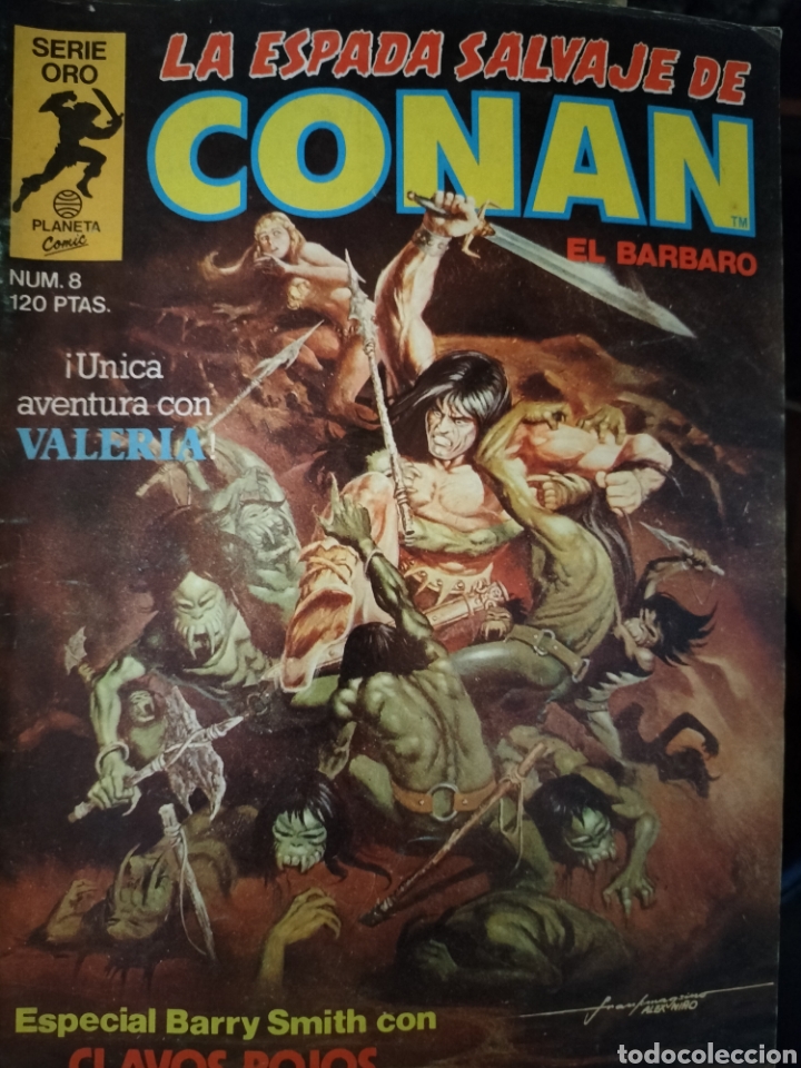 C&oacute;mics: Lote de 10 comics de La Espada Salvaje de Conan Planeta - Foto 2