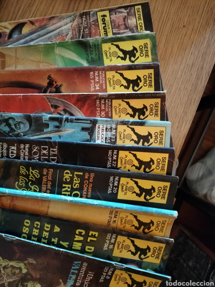 C&oacute;mics: Lote de 10 comics de La Espada Salvaje de Conan Planeta - Foto 1