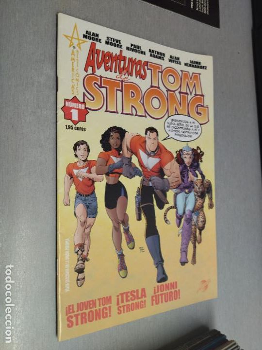C&oacute;mics: AVENTURAS DE TOM STRONG N&ordm; 1 / ALAN MOORE / PLANETA - Foto 1