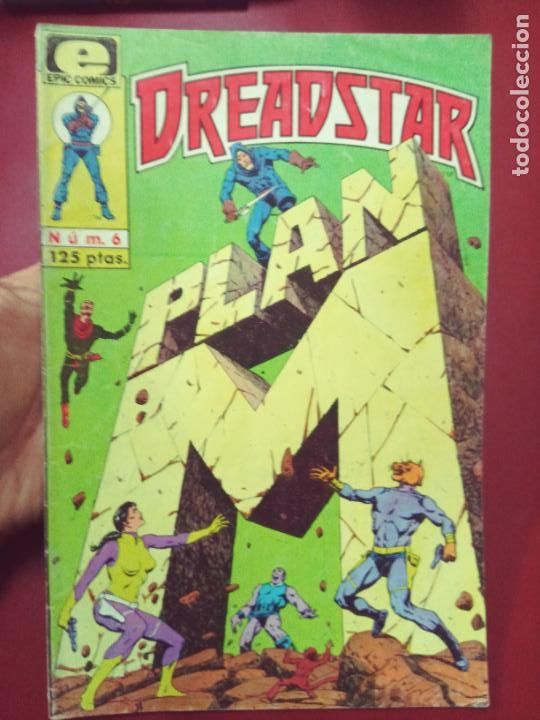 C&oacute;mics: Dreadstar n&ordm; 6 (Epic Comics. Planeta-DeAgostini)