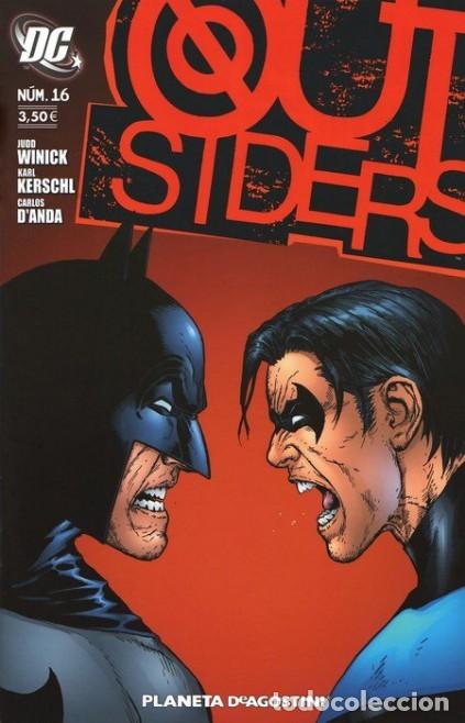 C&oacute;mics: OUTSIDERS N&ordm; 16 - PLANETA - ESTADO EXCELENTE - Foto 1