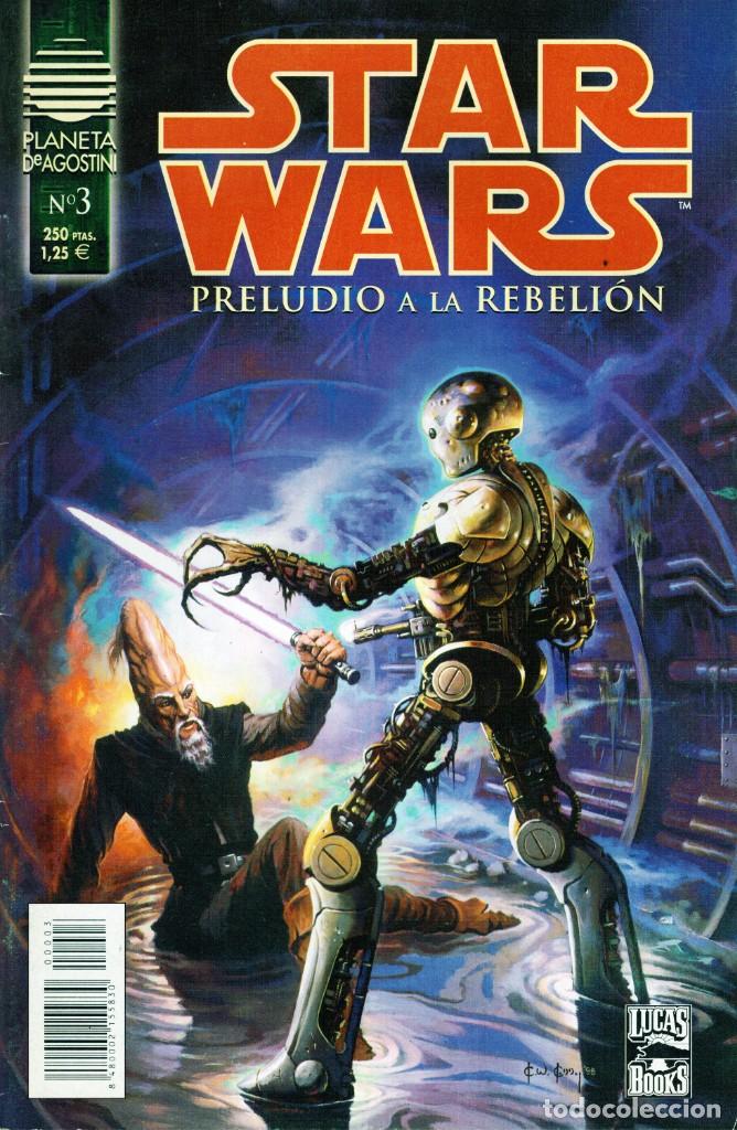 C&oacute;mics: STAR WARS PRELUDIO A LA REBELION N&ordm; 3 - PLANETA - MUY BUEN ESTADO