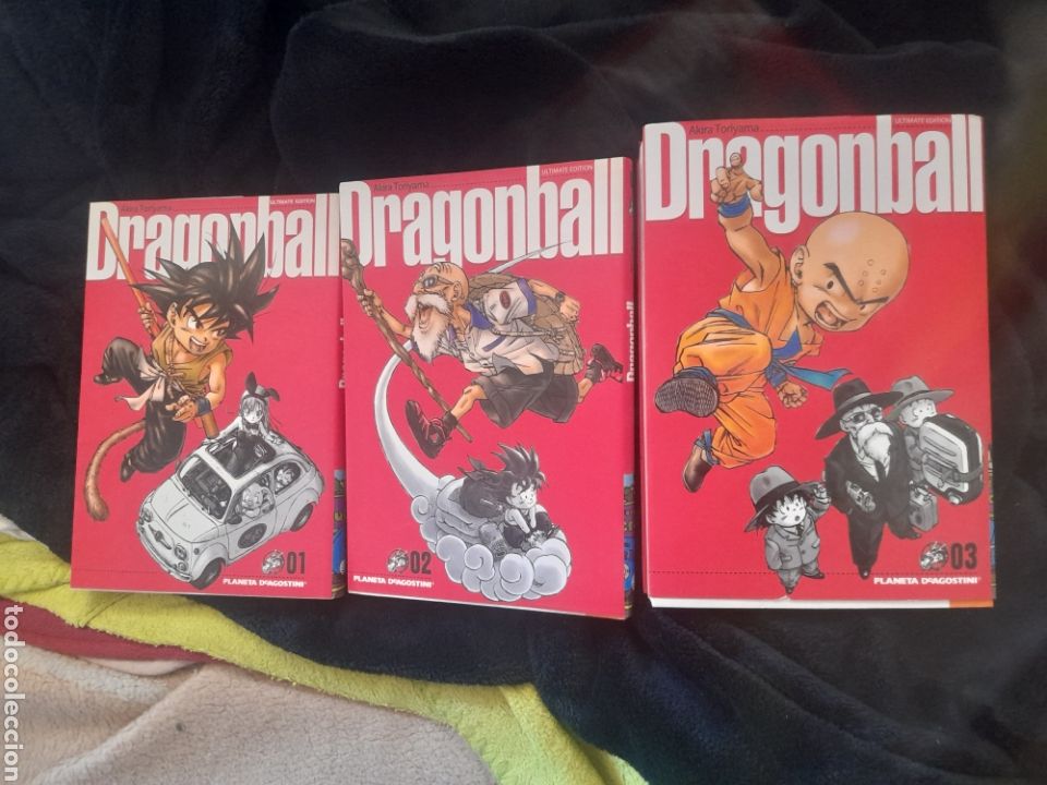 Comics: DRAG&Oacute;NBALL, n&uacute;meros, 1,2y3 de Planeta Dagostini