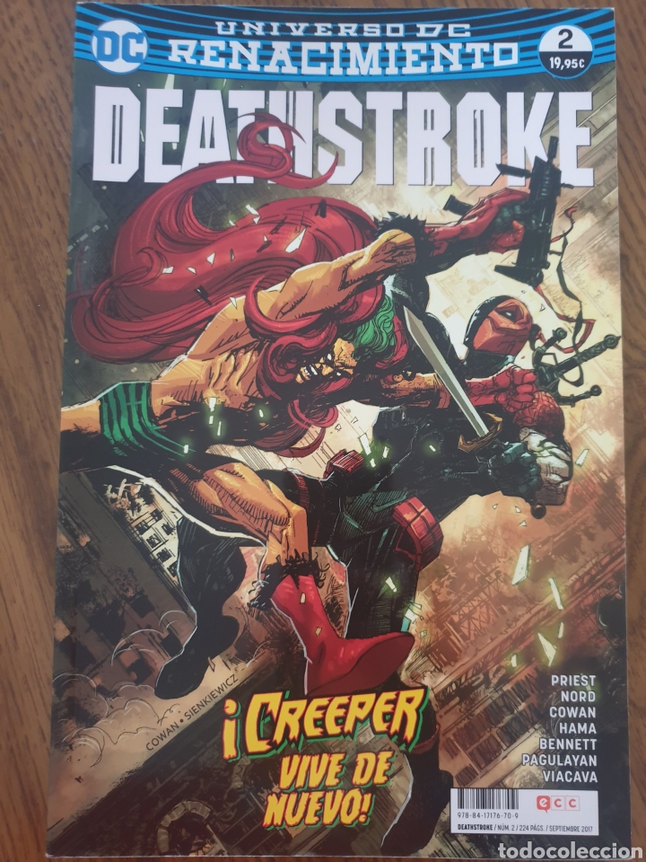 C&oacute;mics: DC ECC deathstroke tomo 2 dif&iacute;cil agotado nuevo