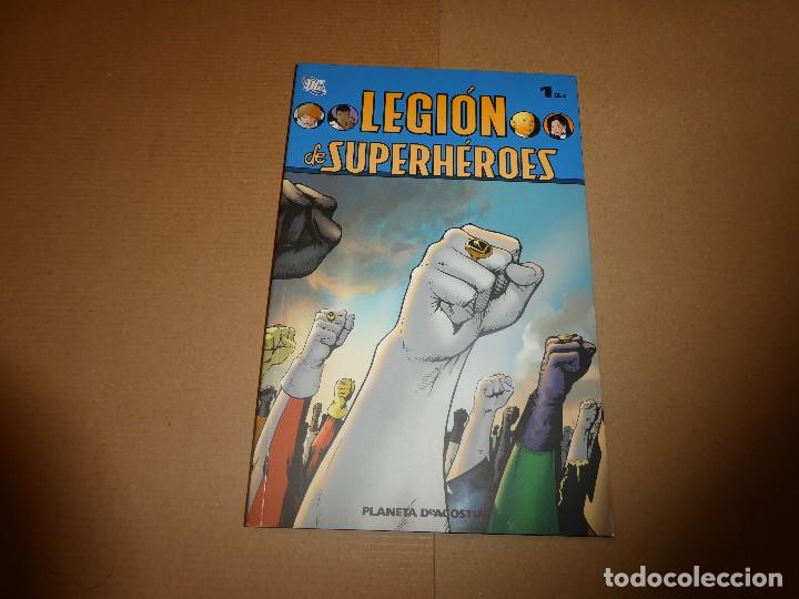 C&oacute;mics: legi&oacute;n de superh&eacute;roes n&ordm; 1