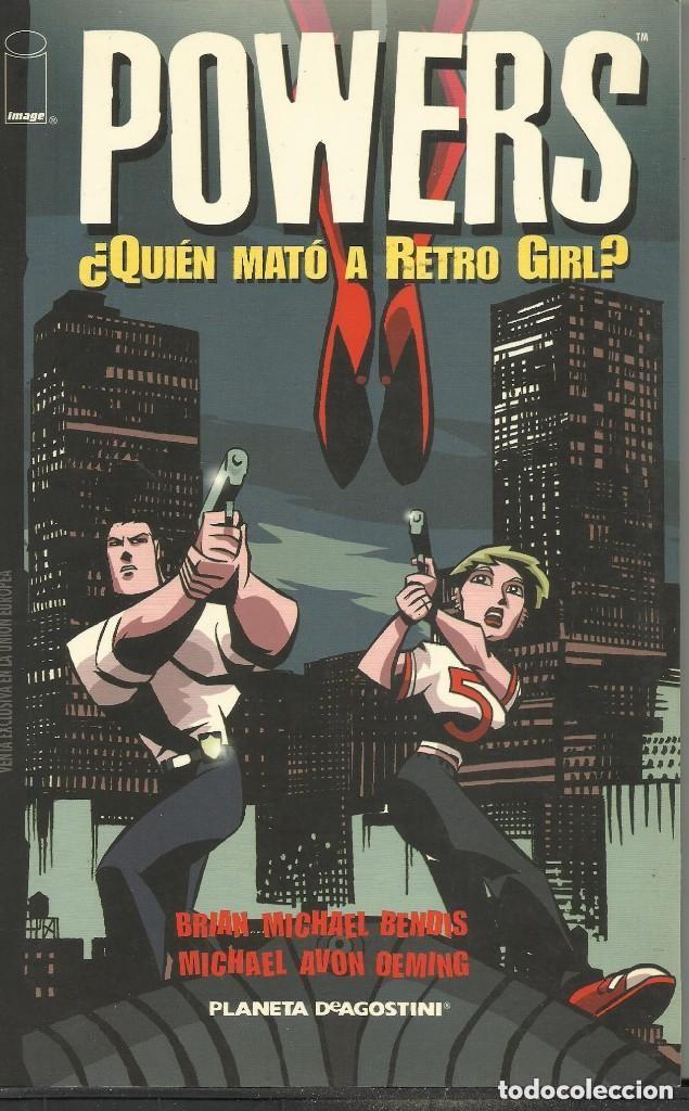 C&oacute;mics: POWERS &iquest;QUI&Eacute;N MAT&Oacute; A RETRO GIRL? - BENDIS - PLANETA - Foto 1