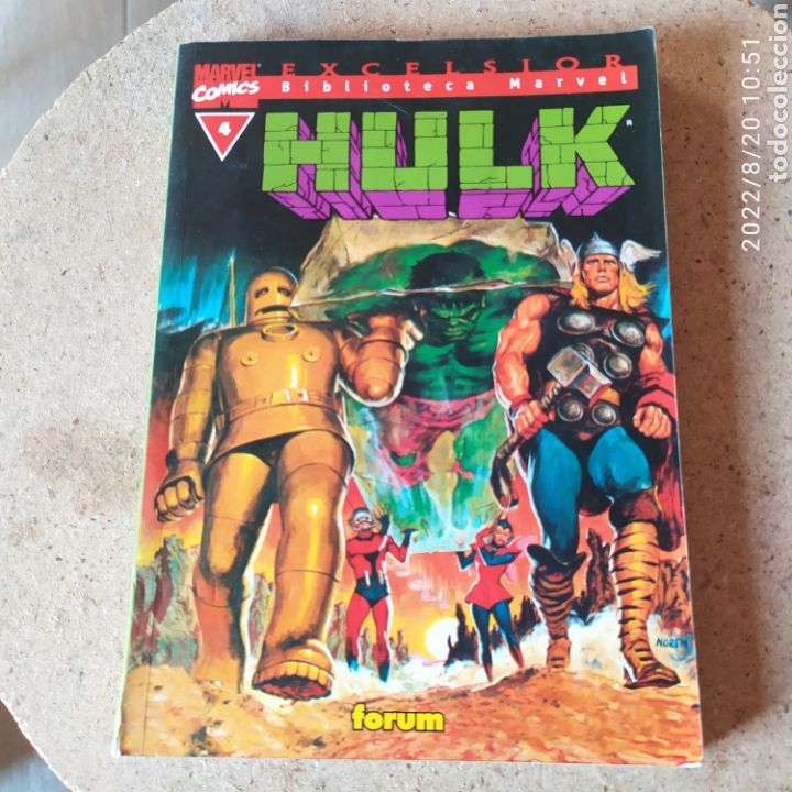 C&oacute;mics: Biblioteca Marvel hulk n&deg;4 - Foto 1