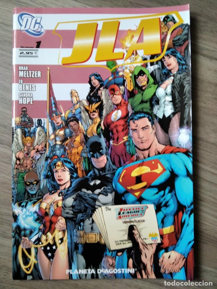 C&oacute;mics: JLA DE MELTZER Y BENES NUMERO 1 DE PLANETA - Foto 1