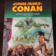 Cómics: LA ESPADA SALVAJE DE CONAN Nº 66 -LAS TRES MUERTES DE CONAN Y OTRAS HISTORIAS- COLECCIONABLE PLANETA. Lote 359914230
