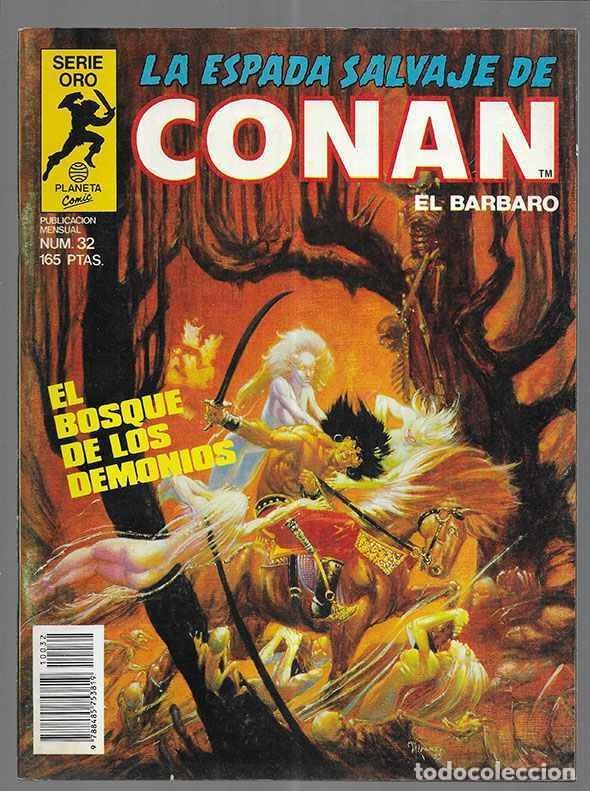 C&oacute;mics: Espada Salvaje de Conan el barbaro, La. 1&ordf; edici&oacute;n n&ordm; 32 - Foto 1