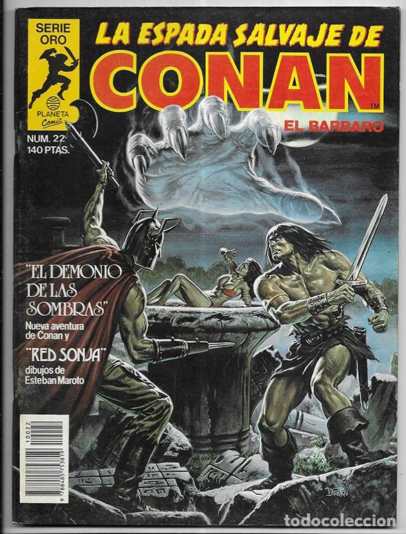 C&oacute;mics: Espada Salvaje de Conan el barbaro, La. 1&ordf; edici&oacute;n n&ordm; 22 - Foto 1