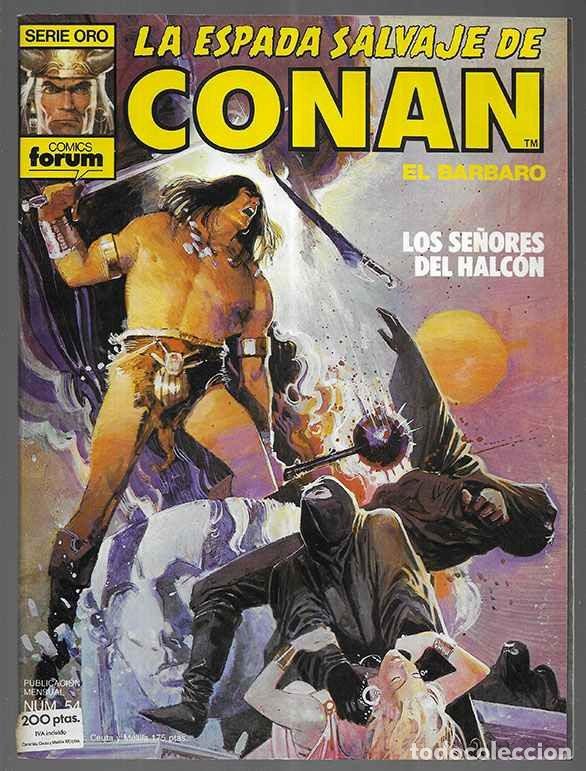C&oacute;mics: Espada Salvaje de Conan el barbaro, La. 1&ordf; edici&oacute;n n&ordm; 54 - Foto 1
