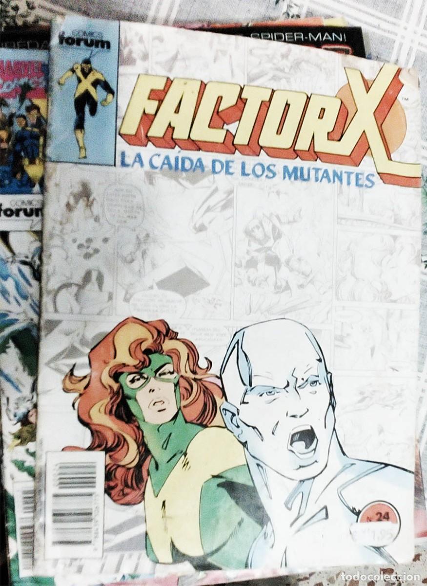 C&oacute;mics: FACTOR X N.&ordm; 24 LA CAIDA DE LOS MUTANTES FORUM Ed. PLANETA - Foto 1