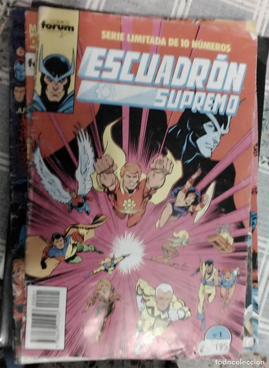 Fumetti: ESCUADRON SUPREMO N.&ordm; 1 DE 10 FORUM Ed. PLANETA