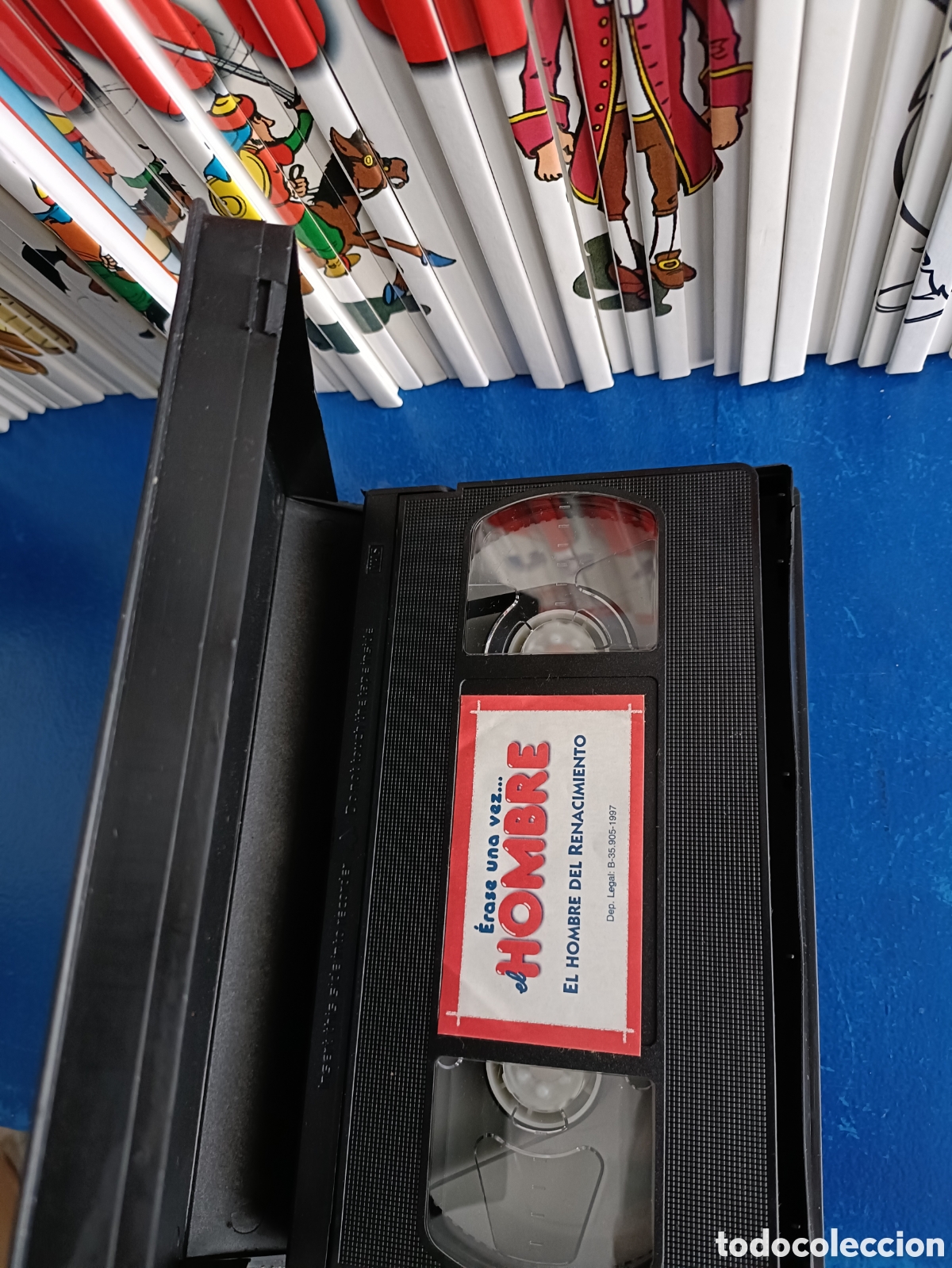 C&oacute;mics: (COMPLETO) Erase una vez el hombre (VHS + LIBROS) - Foto 6