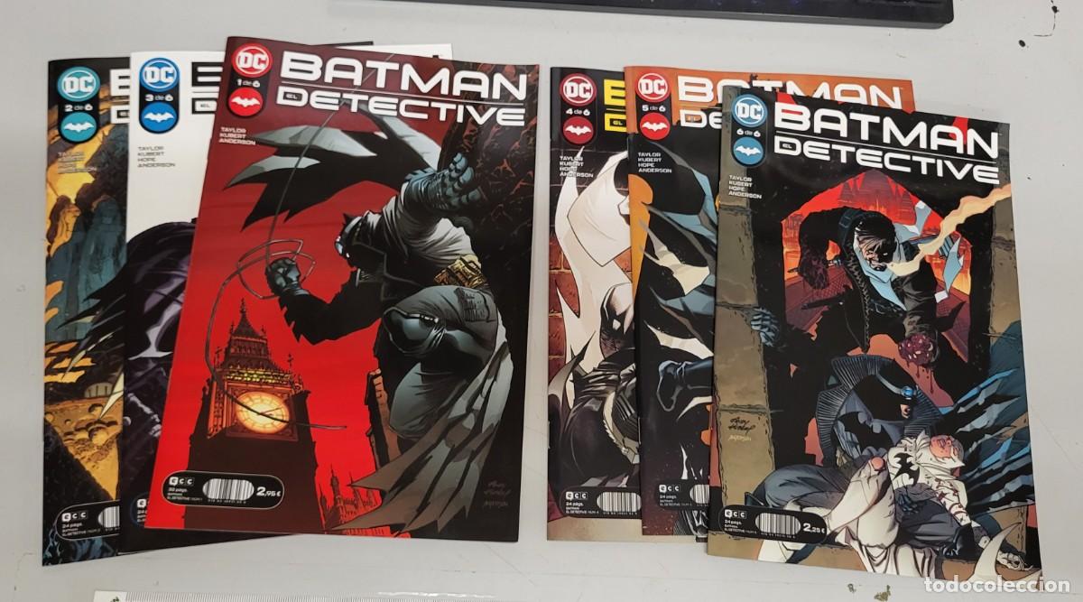 C&oacute;mics: BATMAN EL DETECTIVE &iexcl; COMPLETA 6 NUMEROS ! ANDY KUBERT - TOM TAYLOR / DC - ECC - Foto 1