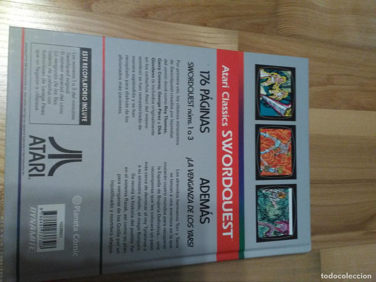 C&oacute;mics: Comic Planeta - Atari Classics: Swordquest - george perez roy thomas - Foto 2