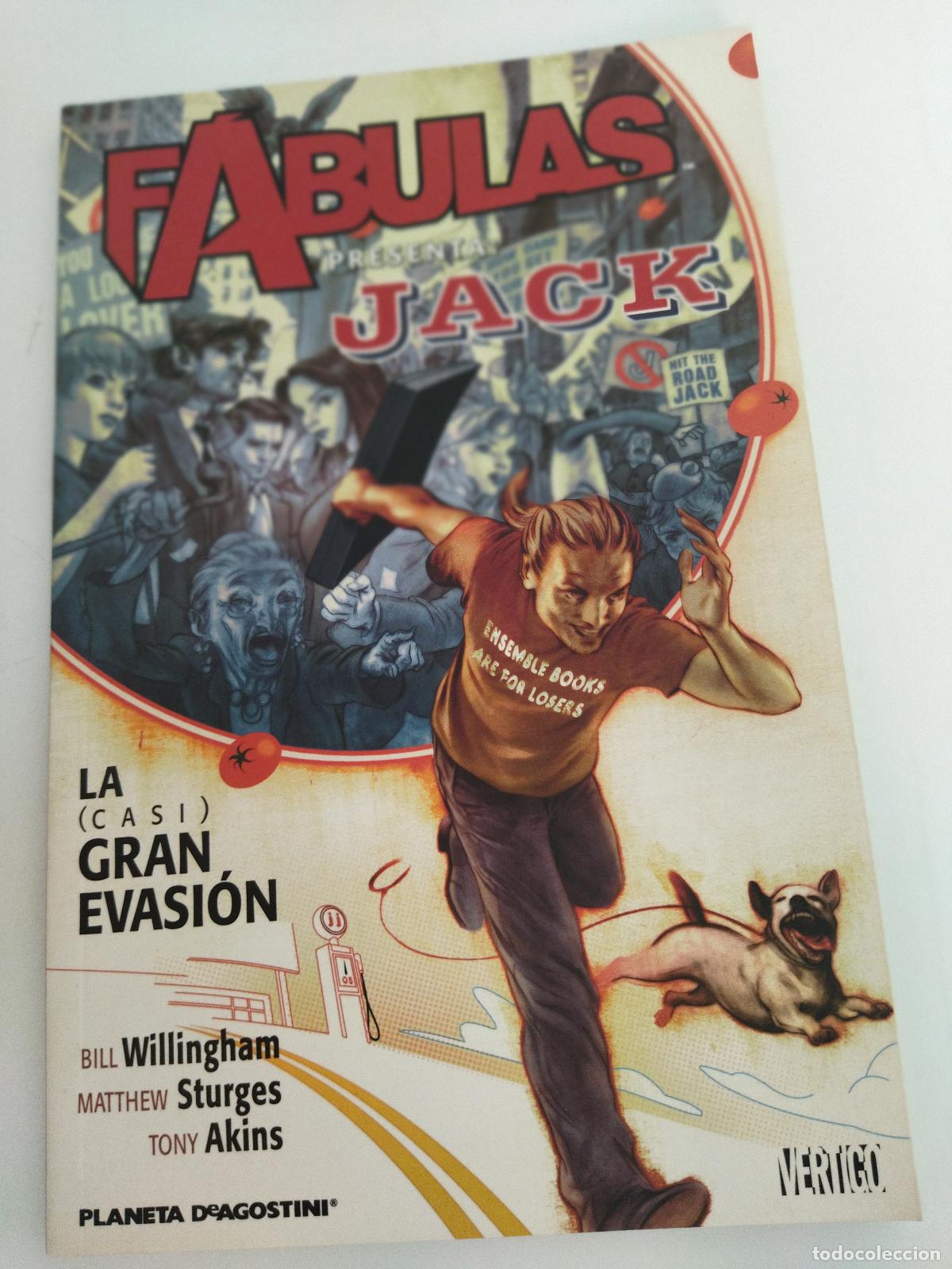 C&oacute;mics: FABULAS PRESENTA: JACK. LA (CASI) GRAN EVASI&Oacute;N . WILLINGHAM. - Foto 1