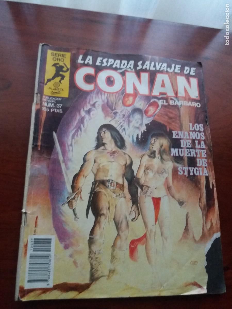 C&oacute;mics: LA ESPADA SALVAJE DE CONAN EL B&Aacute;RBARO. N&ordm; 37 - Foto 1