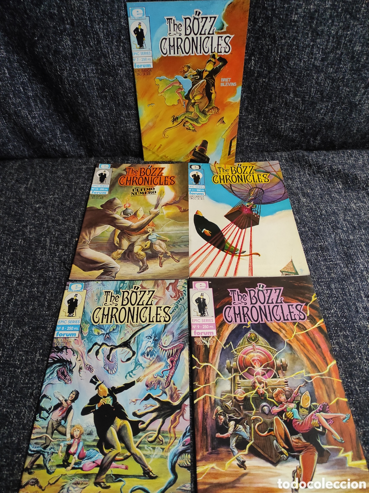Comics: EPIC SERIES: THE BOZZ CHRONICLES -LOTE 5 EJEMPLARES ED. PLANETA - FALTA N&ordm; 4 PARA SER COMPLETA