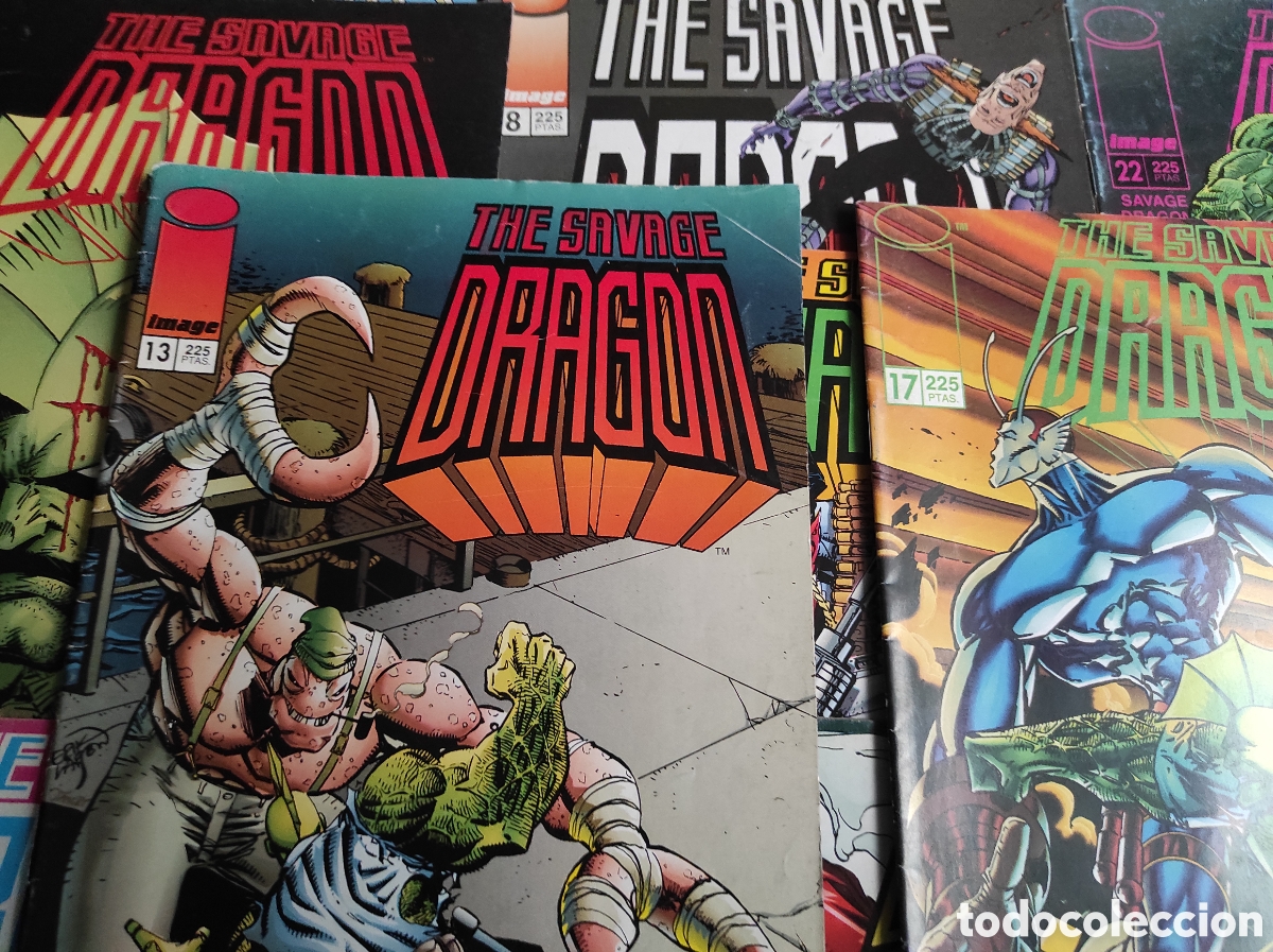 C&oacute;mics: SAVAGE DRAGON -LOTE DE 16 EJEMPLARES -ED. PLANETA IMAGE - Foto 2