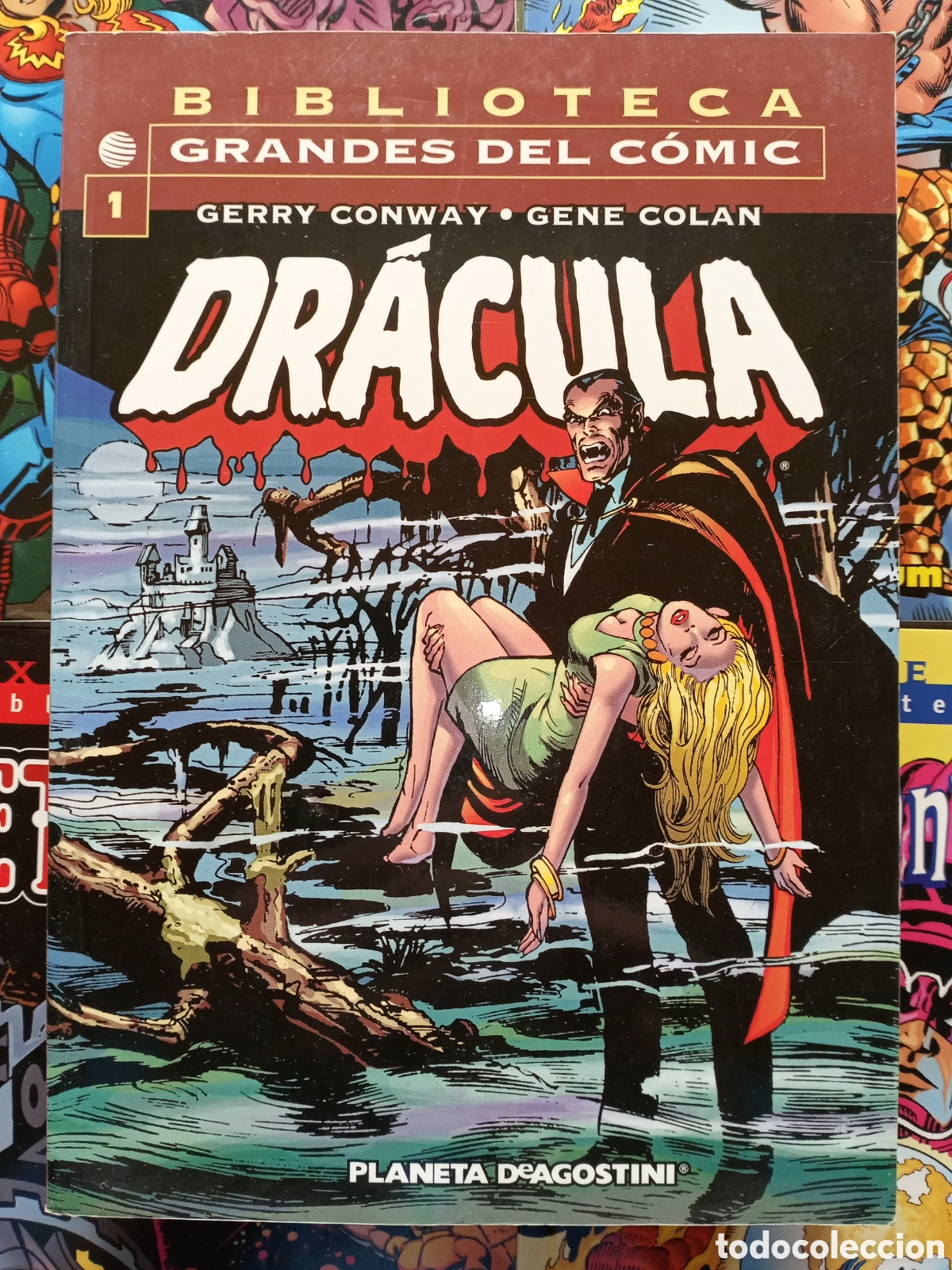 C&oacute;mics: Biblioteca grandes del c&oacute;mic Dr&aacute;cula 1 cj82 - Foto 1
