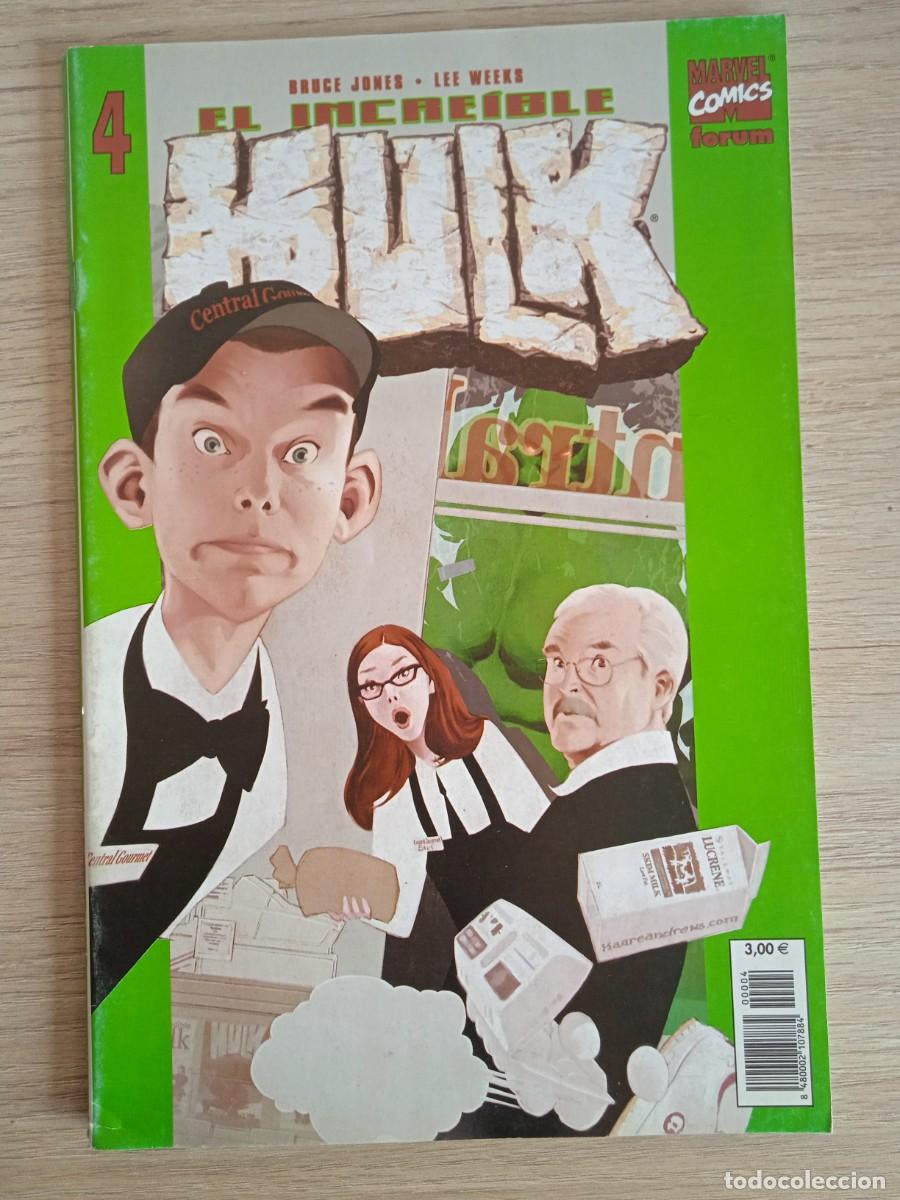 C&oacute;mics: EL INCREIBLE HULK VOL. 2 NUMERO 4 FORUM - Foto 1