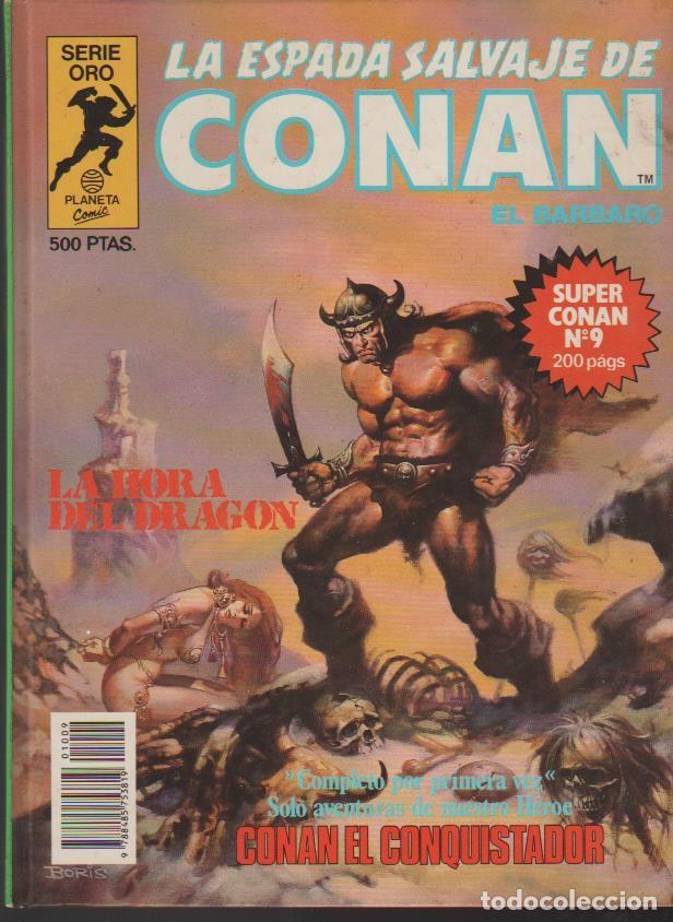 C&oacute;mics: CONAN SERIE ORO, SUPER (PLANETA COMICS) ORIGINAL 1982 COMPLETA TOMOS - Foto 9