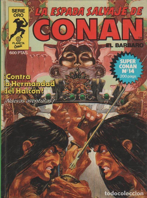 C&oacute;mics: CONAN SERIE ORO, SUPER (PLANETA COMICS) ORIGINAL 1982 COMPLETA TOMOS - Foto 14