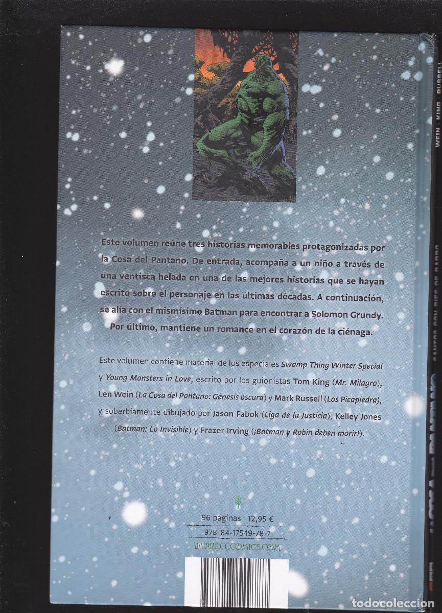 C&oacute;mics: LA COSA DEL PANTANO - SANTOS CON PIES DE BARRO - LEN WEIN - TOM ING / DC - ECC - Foto 2
