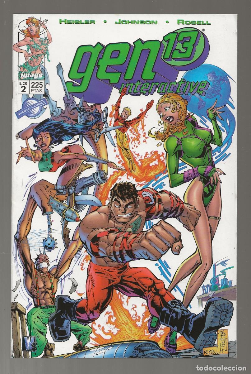 C&oacute;mics: GEN 13 - INTERACTIVE (1, 2 Y 3 - COMPLETA) PLANETA 1999 EXCELENTE ESTADO - Foto 3