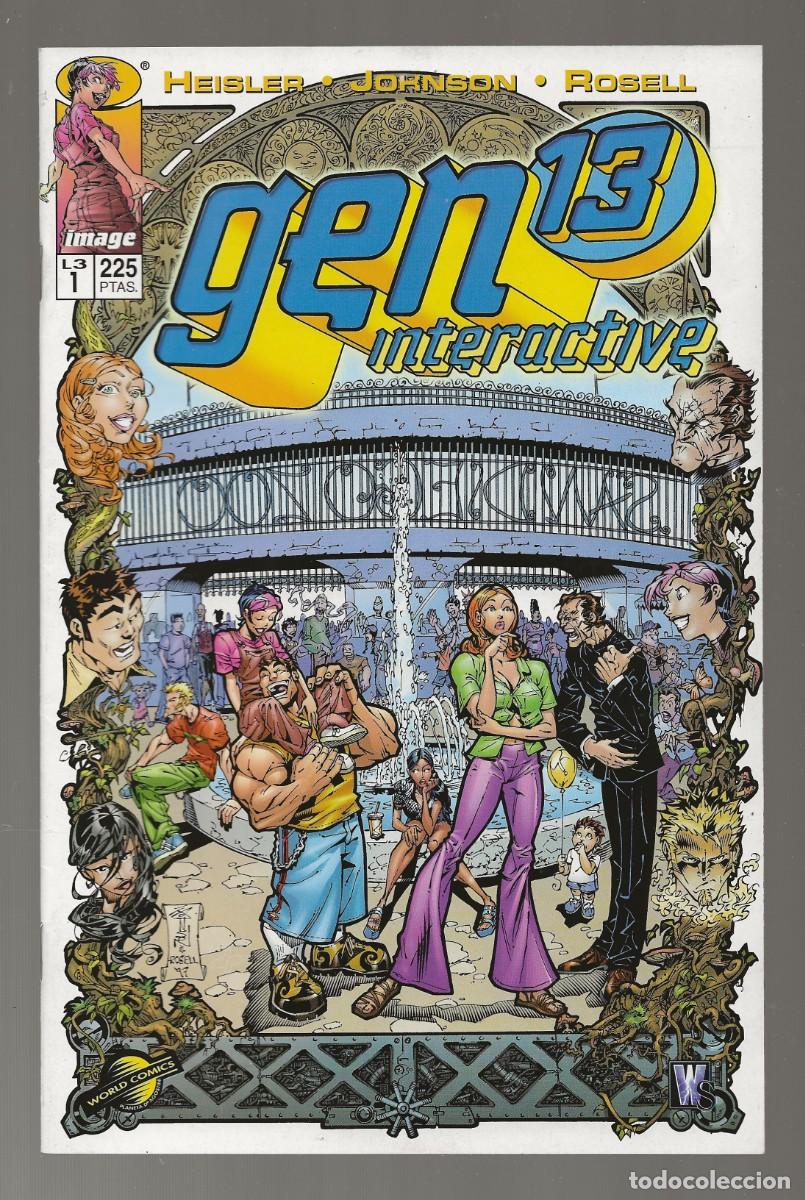 C&oacute;mics: GEN 13 - INTERACTIVE (1, 2 Y 3 - COMPLETA) PLANETA 1999 EXCELENTE ESTADO - Foto 4