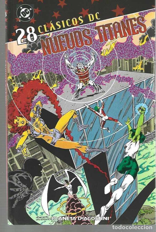C&oacute;mics: CLASICOS DC - NUEVOS TITANES N&ordm; 28 - TOMO - MUY BUEN ESTADO !!