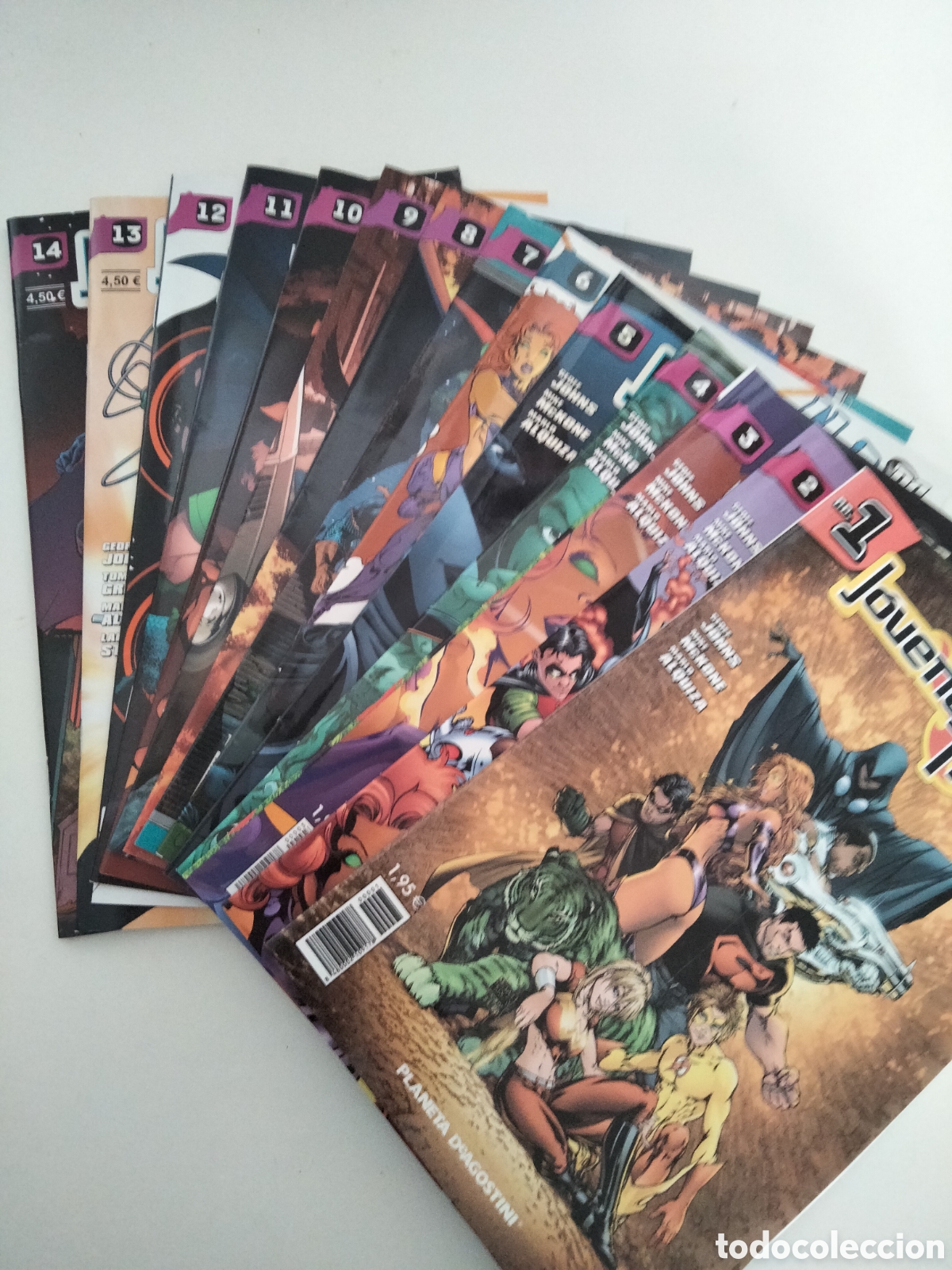 C&oacute;mics: J&oacute;venes titanes del 1 al 14 - Foto 1